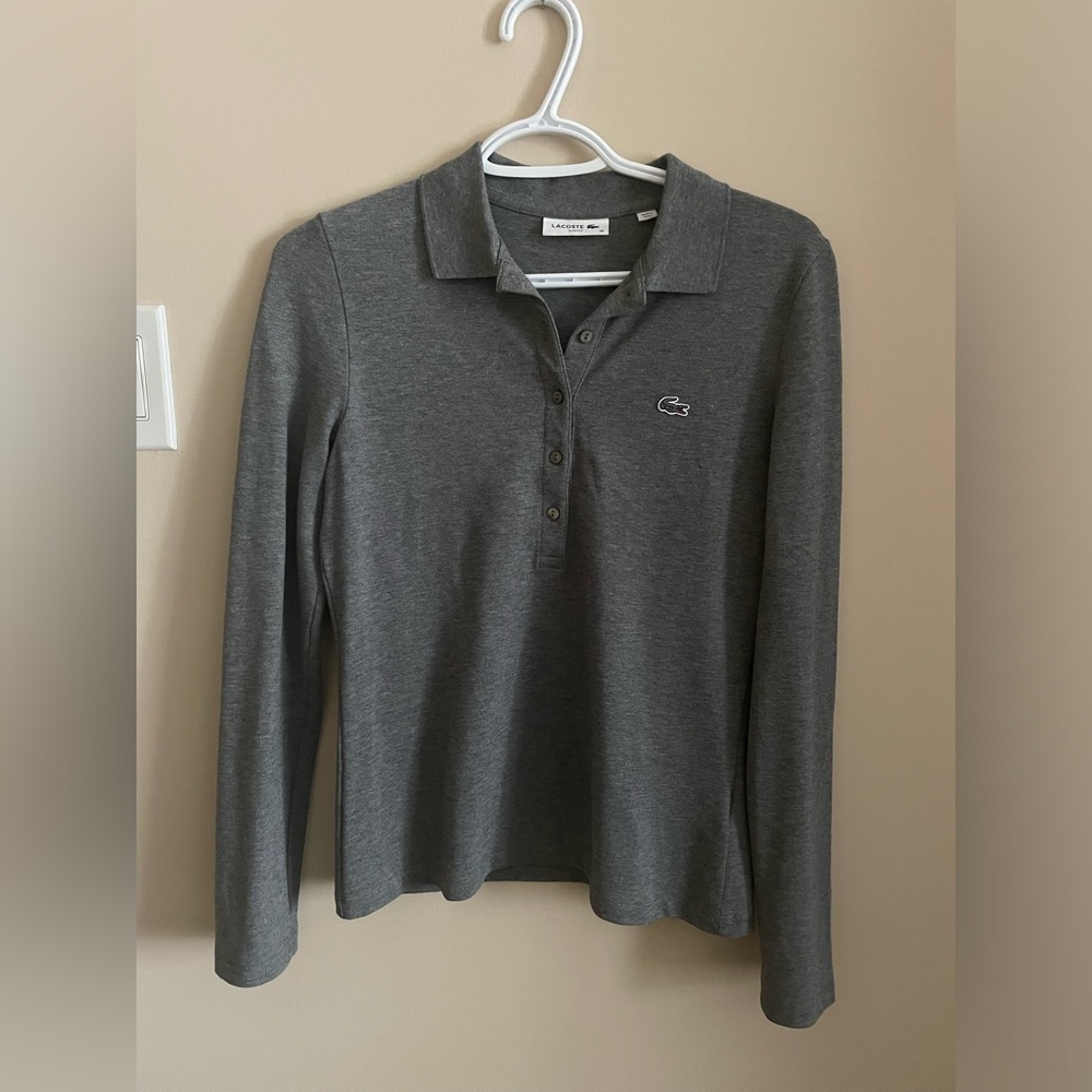 Lacoste slim fit stretch pique polo
